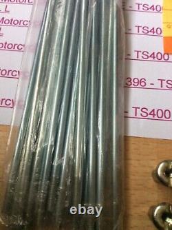 Suzuki Rm250 Rm370 Ts250 Ts400 Nos Front Spoke Set Pt 55300-30809 New Perfect