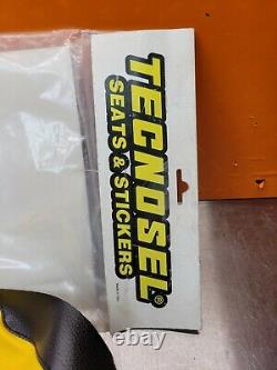 Suzuki Rm 125 250 1996-2000 black & yellow Seat Cover Nos Tecnosel rm125 rm250