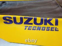 Suzuki Rm 125 250 1996-2000 black & yellow Seat Cover Nos Tecnosel rm125 rm250