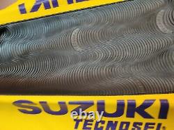 Suzuki Rm 125 250 1996-2000 black & yellow Seat Cover Nos Tecnosel rm125 rm250