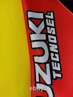 Suzuki Rm 125 250 1996-2000 red & yellow Seat Cover Nos Tecnosel rm125 rm250 #3