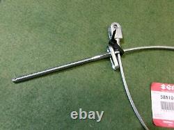 Suzuki Rm 125 250 500 Rear Brake Cable Nos Oem 58510-14130-000 1983 1984