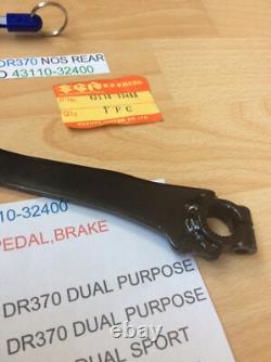 Suzuki Sp370 Sp400 Dr370 Nos Rear Brake Pedal Pt No 43110-32400 With Parts Tag