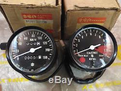 Suzuki Speedometer Tachometer Assy GT125 RV125 TS125 TS185 TC125 NOS Genuine