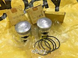 Suzuki T125 T125II T125R STINGER Piston&Ring 1.00 NOS 12110-20750&12140-14720