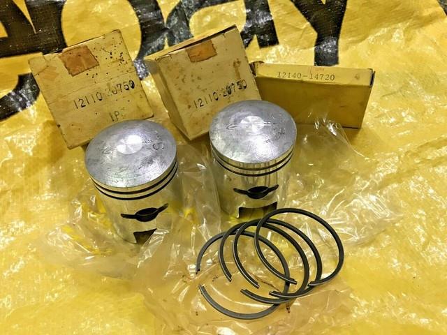 Suzuki T125 T125ii T125r Stinger Piston&ring 1.00 Nos 12110-20750&12140-14720