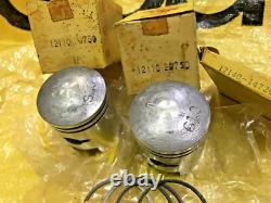 Suzuki T125 T125II T125R STINGER Piston&Ring 1.00 NOS 12110-20750&12140-14720