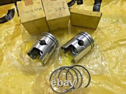 Suzuki T125 T125II T125R STINGER Piston&Ring 1.00 NOS 12110-20750&12140-14720