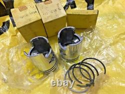 Suzuki T125 T125II T125R STINGER Piston&Ring 1.00 NOS 12110-20750&12140-14720