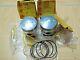 Suzuki T200 Tc200 Piston&ring Set 1.00 Nos Genuine P/n 12110-10710 &12140-10740