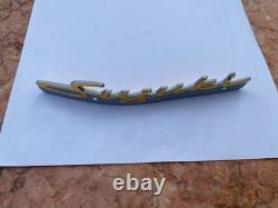 Suzuki T20 T200 T500 T305 T250 MK1 T350 MK1 Sidepanel Badge NOS 68131-11001