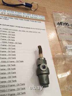 Suzuki T20 T250 T305 Tc305 T350 T500 Nos Oulet Assembly Pt 44700-11827 Obsolete Suzuki T20 T250 T305 Tc305 T350 T500 Nos Oulet Assembly Pt 44700-11827 Obsolete