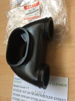 Suzuki T250 All Gt250 All Nos Tube Air Cleaner Outlet Pt 13880-18601 New In Bag Suzuki T250 All Gt250 All Nos Tube Air Cleaner Outlet Pt 13880-18601 New In Bag