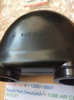 Suzuki T250 All Gt250 All Nos Tube Air Cleaner Outlet Pt 13880-18601 New In Bag Suzuki T250 All Gt250 All Nos Tube Air Cleaner Outlet Pt 13880-18601 New In Bag