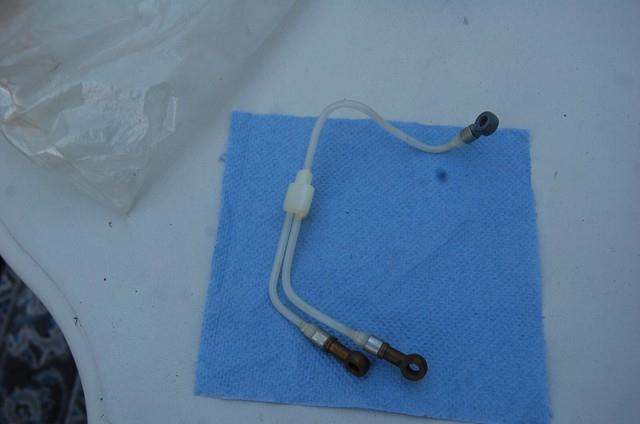 Suzuki T250, T350, T305, Gt250 Right Hand Oil Pipe Nos