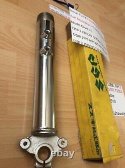 Suzuki T250 T350 nos right side fork tube Pt no 51130-18510 new in suzuki box