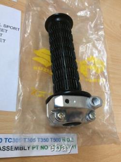Suzuki T250 Tc305 T305 T350 T500 N. O. S Throttle Grip Assembly Pt No 57100-15111