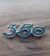 Suzuki T350 Mk1 69 Side Cover Badge 68140-18300 Nos Very Rare Genuine Mint