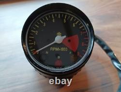 Suzuki T500 J, K, L, M Tachometer, Tacho, Black, Genuine, 34200-15122 NOS