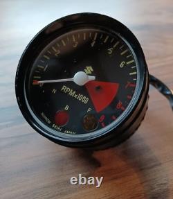 Suzuki T500 J, K, L, M Tachometer, Tacho, Black, Genuine, 34200-15122 NOS