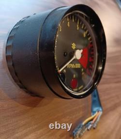 Suzuki T500 J, K, L, M Tachometer, Tacho, Black, Genuine, 34200-15122 NOS