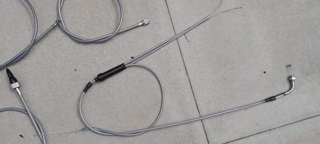 Suzuki T500 Nos Grey Cables