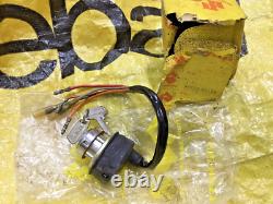 Suzuki T90 Wolf T125 Stinger Ignition Switch 5wires NOS Genuine P/N 37110-20110 Suzuki T90 Wolf T125 Stinger Ignition Switch 5wires NOS Genuine P/N 37110-20110