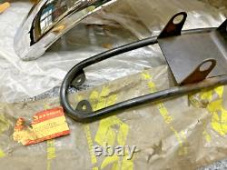 Suzuki TC100 TS50 TS100 Front Fender&Brace NOS Genuine 53110-25630&53210-25100
