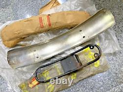 Suzuki TC100 TS50 TS100 Front Fender&Brace NOS Genuine 53110-25630&53210-25100