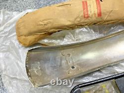 Suzuki TC100 TS50 TS100 Front Fender&Brace NOS Genuine 53110-25630&53210-25100