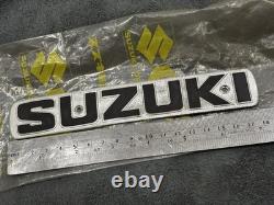 Suzuki TC120 TM250 TM400 TS125 TS185 TS250 TS400 T250 T350 T500 Tank Emblem NOS Suzuki TC120 TM250 TM400 TS125 TS185 TS250 TS400 T250 T350 T500 Tank Emblem NOS