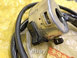 Suzuki TC125 TS125 TS185 TS250 LH Handle Switch NOS Genuine Japan 57700-28642