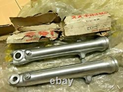 Suzuki TS100 TS100C/N L/R Tube Outer Front Fork NOS P/N 51131-48130&51141-48130 Suzuki TS100 TS100C/N L/R Tube Outer Front Fork NOS P/N 51131-48130&51141-48130