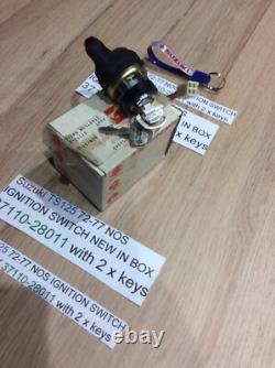 Suzuki TS125 72-77 NOS IGNITION SWITCH NEW IN BOX 37110-28011
