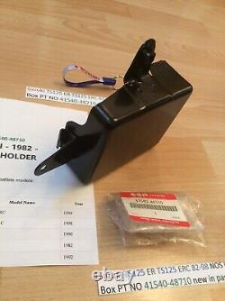 Suzuki TS125 ER TS125 ERC 82-98 NOS Battery Box PT NO 41540-48710 new in bag