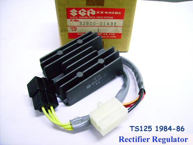 Suzuki Ts125 Rg125 Rectifier Regulator 1984-86 Nos Ts Rg Voltage Oem 32800-01a01