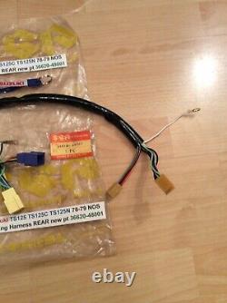 Suzuki TS125 TS125C TS125N 78-79 NOS Wiring Harness REAR new pt 36620-48001 NEW