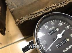 Suzuki TS125 TS185 Speedometer&Tachometer Gauge Meter NOS Genuine 34100-48002