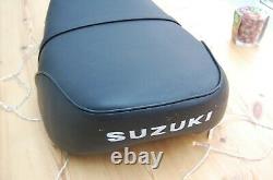 Suzuki TS250 r/j/k/l/m TS400 J/K SEAT REFURBISHED, LIKE NOS