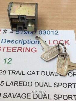 Suzuki Tc120 Tc305 T250 T125 T350 T500 Nos Steering Lock Pt No 51900-03012