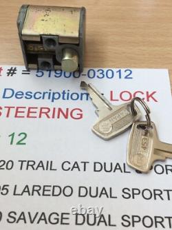 Suzuki Tc120 Tc305 T250 T125 T350 T500 Nos Steering Lock Pt No 51900-03012 Suzuki Tc120 Tc305 T250 T125 T350 T500 Nos Steering Lock Pt No 51900-03012