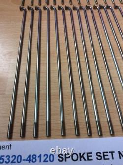 Suzuki Ts100 80-81 Ds100 78-81 Nos Front Spoke Set Pt 55320-48120 New With Tag