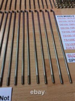 Suzuki Ts100 80-81 Ds100 78-81 Nos Front Spoke Set Pt 55320-48120 New With Tag