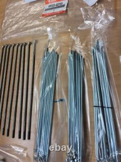 Suzuki Ts125 Erz Nos Rear Spoke Set New In Bag Pt No 65320-48700 Perfect In Bag