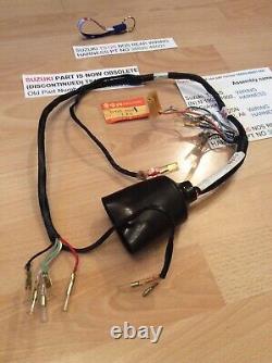 Suzuki Ts125 N Nos Rear Wiring Harness Loom New Pt No 36620-48001 With Parts Tag