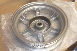 Suzuki Uh125 Burgman 2005 Genuine Nos Rear Wheel # 64150-49f00-e91 Suzuki Uh125 Burgman 2005 Genuine Nos Rear Wheel # 64150-49f00-e91