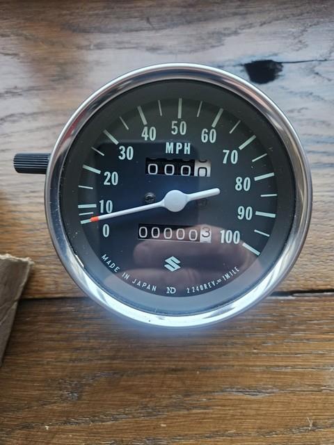 Suzuki Gt125 Gt185 Speedo Clock Nos Unused