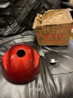 Suzuki gt380 j headlight shell red NOS 1972