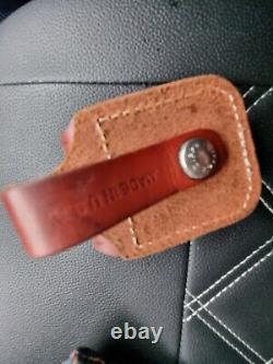 Very Rare Suzuki Zippo USA Lighter With Leather Case Nos. Never Fired Movistar