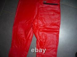 Vintage 1990 suzuki pants size XL new very old stock cowhide leather Vintage 1990 suzuki pants size XL new very old stock cowhide leather